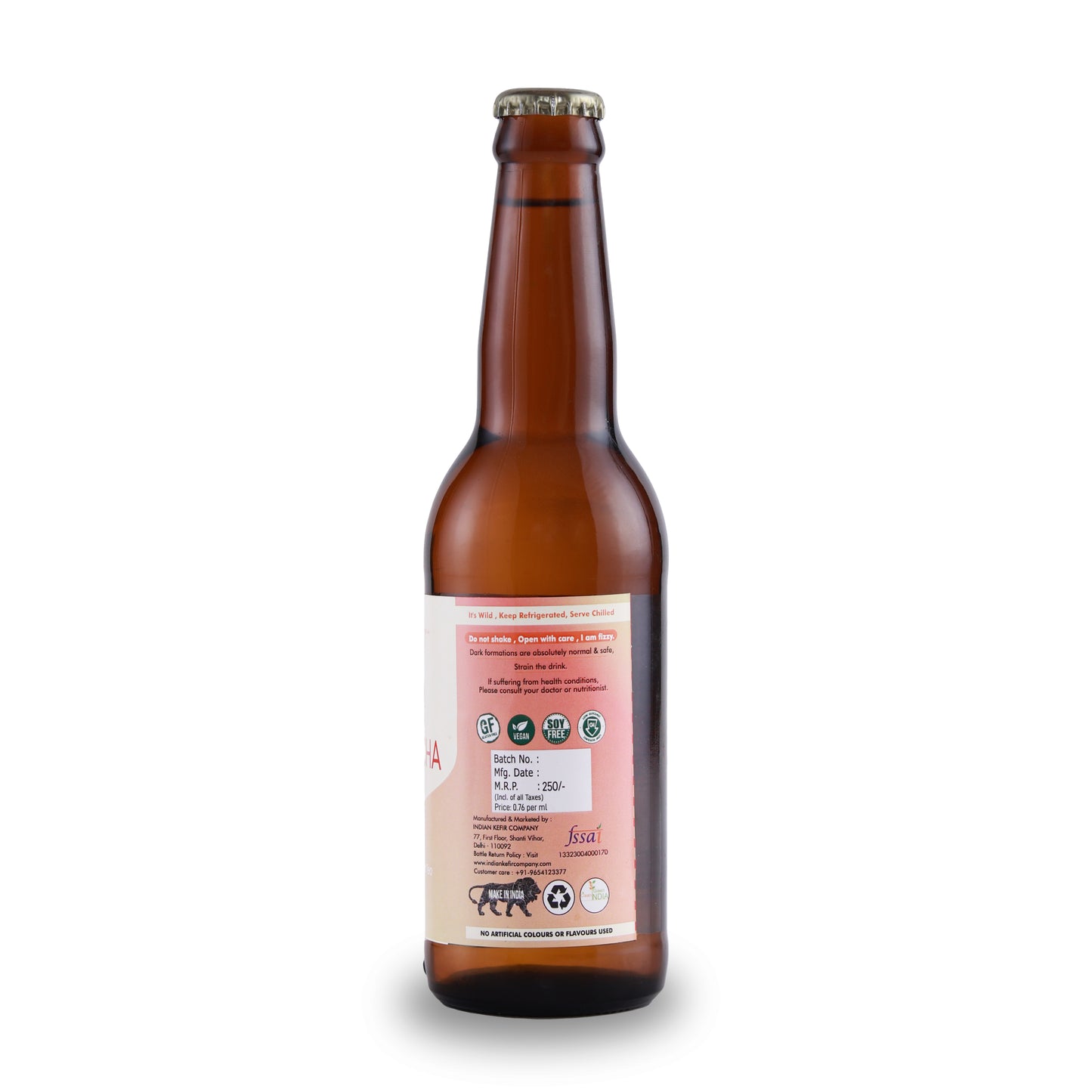 Kombucha - Peach (330 ml)