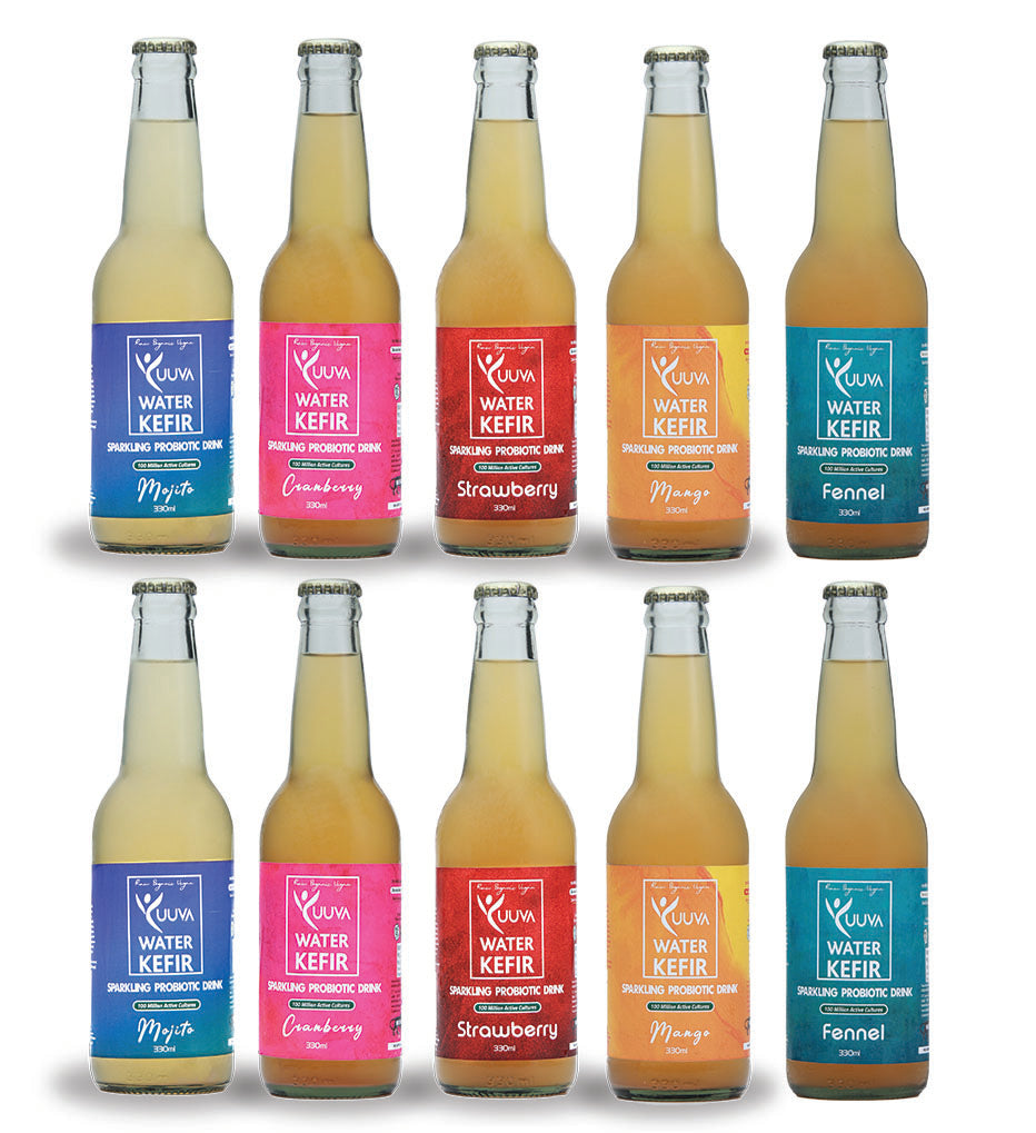 Water Kefir Trial pack (330 ml x 10 pcs)